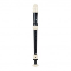 Percussion Plus PP993 Descant Recorder Solid Blk