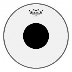 Remo CS031210 Controlled Sound Drumhead - 12 inch - with Black Dot