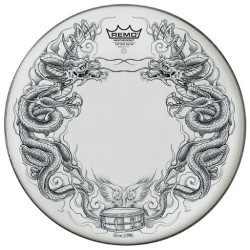Remo TT0814AXT02  14inch Tattoo Dragon Rose Drum Head 