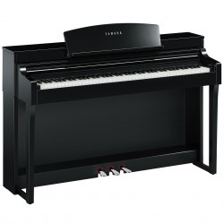 Yamaha Clavinova CLP-735 Digital Upright Piano - Polished Ebony