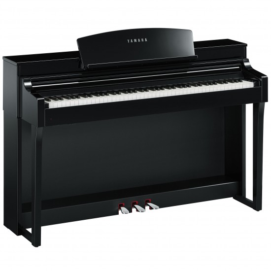 Yamaha Clavinova CLP-735 Digital Upright Piano - Polished Ebony