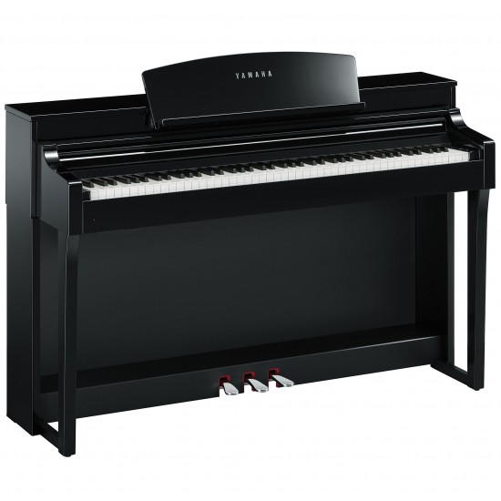 Yamaha Clavinova CLP-735 Digital Upright Piano - Polished Ebony 