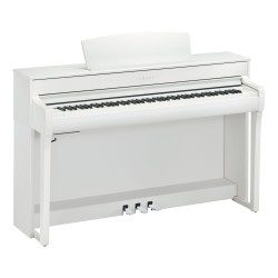 Yamaha Clavinova CLP-745 Digital Upright Piano - White