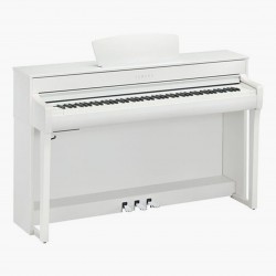 Yamaha Clavinova CLP-735 Digital Upright Piano - White