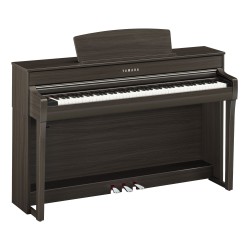 Yamaha Clavinova CLP-745 Digital Upright Piano - Dark Walnut