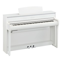 Yamaha Clavinova CLP-775 Digital Upright Piano with Bench - White