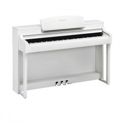 Yamaha CSP-150 White Clavinova Digital Piano with Piano Bench 