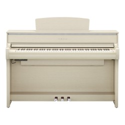 Yamaha Clavinova CLP-775WA Digital Upright Piano with Bench - White Ash