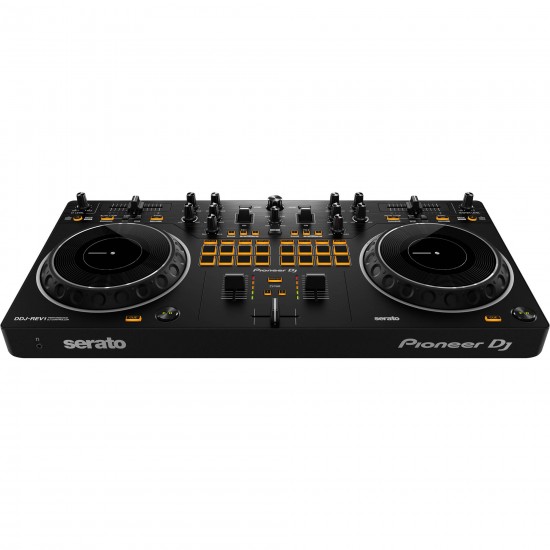 Pioneer DJ DDJ-REV1 Scratch-style 2-channel DJ controller for Serato DJ Lite