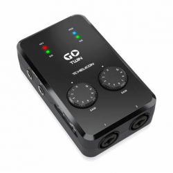 TC-Helicon GO TWIN 2-channel Audio/MIDI Interface for Mobile Devices