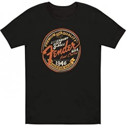 Fender 9129008506 Legendary Rock'N'Roll Junior Crew - Large - Black