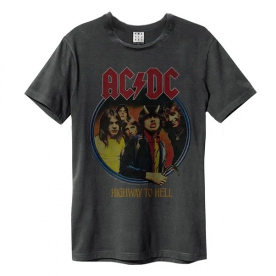 AC/DC - AC/DC Highway To Hell Amplified Vintage Charcoal - T Shirt - 5054488105783 - Large