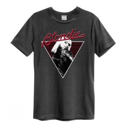 Amplified Medium Vintage Charcoal T Shirt - Blondie 74' - 5054488308061