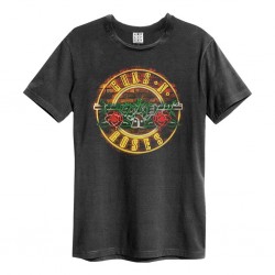 Amplified Vintage Charcoal Medium T-Shirt - Guns N' Roses Neon Sign - 5054488468697
