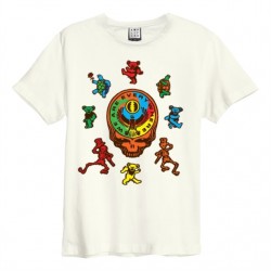 Amplified Vintage White Small T Shirt - Grateful Dead We Are Everywhere - 5054488675484