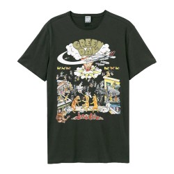 Amplified Vintage Charcoal Large T Shirt - Green Day Dookie - 5054488687920