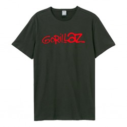 Amplified Vintage T-Shirt - Gorillaz Logo - 5054488695499