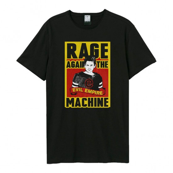 Amplified Medium Vintage Black T Shirt - Rage Against The Machine - Evil Empire 5054488795694