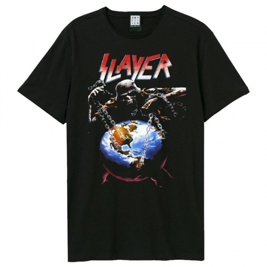 Amplified Vintage Black Medium T Shirt - Slayer World - 5054488868428