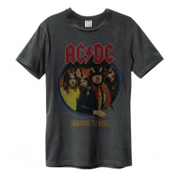 AC/DC - AC/DC Highway To Hell Amplified Vintage Charcoal - Small T Shirt -5054488105769
