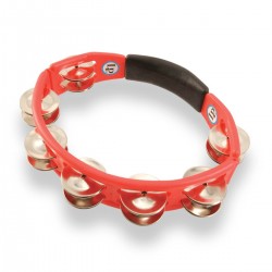  Latin Percussion LP151 Cyclops Tambourine Hand Held Red