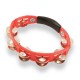Latin Percussion LP151 Cyclops Tambourine Hand Held Red Latin Percussion LP151 Cyclops Tambourine Hand Held Red