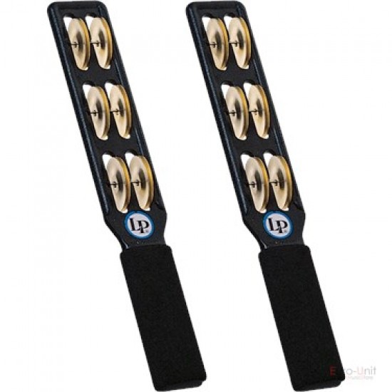 Latin Percussion LP187 Brass Jingle Stick Black (Pair) Latin Percussion LP187 Brass Jingle Stick Black (Pair)