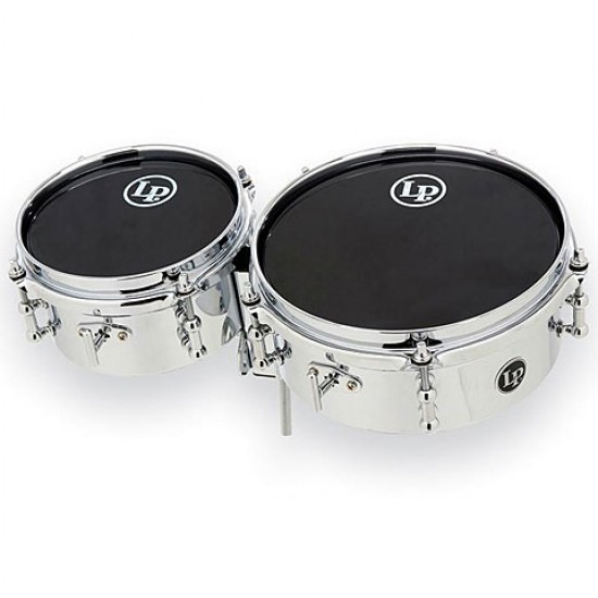 Latin Percussion LP845-K Mini 6 - 8" Timbales Snare Prepack Mountable Steel