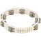  Latin Percussion LPA182 Aspire 8 Tambourine White