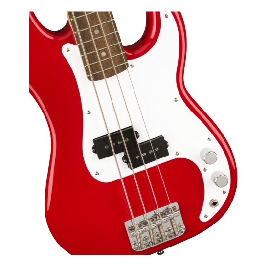 Fender 0370127554 Squier Mini Precision Bass Electric Bass - Dakota Red