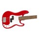Fender 0370127554 Squier Mini Precision Bass Electric Bass - Dakota Red