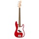 Fender 0370127554 Squier Mini Precision Bass Electric Bass - Dakota Red