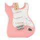 Fender 0373252556  FSR Squier Sonic® Stratocaster® HT, Maple Fingerboard, White Pickguard, Shell Pink 
