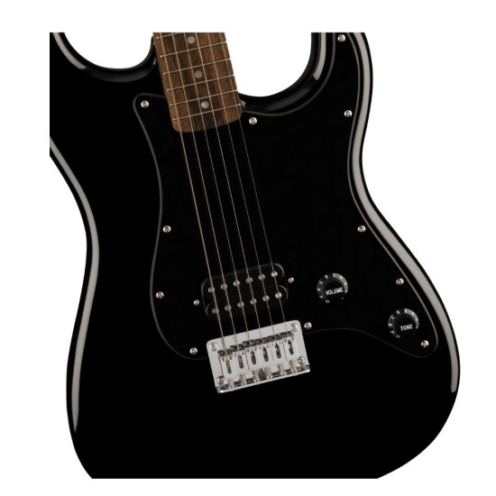 Fender 0373301506 Squier Sonic Stratocaster HT H, Black
