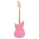 Fender 0373702555 Squier Sonic Mustang HH Electric Guitar - Flash Pink