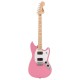 Fender 0373702555 Squier Sonic Mustang HH Electric Guitar - Flash Pink