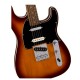Fender 0377042516 Squier Paranormal Custom Nashville Stratocaster Electric Guitar - Chocolate 2-tone Sunburst
