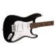 Fender 0379600506 Debut Collection Stratocaster, Black