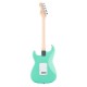 Fender 0379600549 Debut Stratocaster, Sea Foam Green 