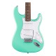 Fender 0379600549 Debut Stratocaster, Sea Foam Green 