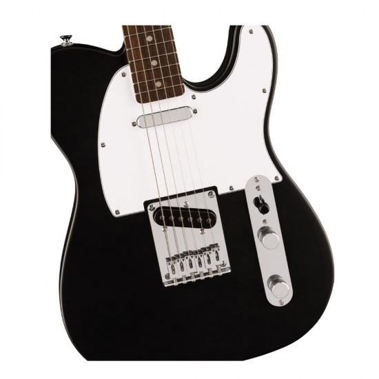 Fender 0379670506 Debut Collection™ Telecaster®, Laurel Fingerboard, White Pickguard, Black Fender 0379670506 Debut Collection™ Telecaster®, Laurel Fingerboard, White Pickguard, Black