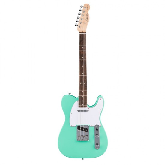 Fender 0379670549 Debut Collection™ Telecaster®, Laurel Fingerboard, White Pickguard, Sea Foam Green