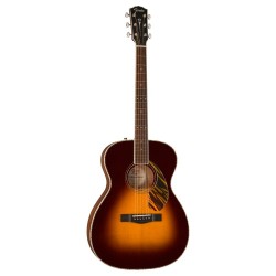 Fender Paramount PO-220E Orchestra Acoustic-electric Guitar - 3-color Vintage Sunburst
