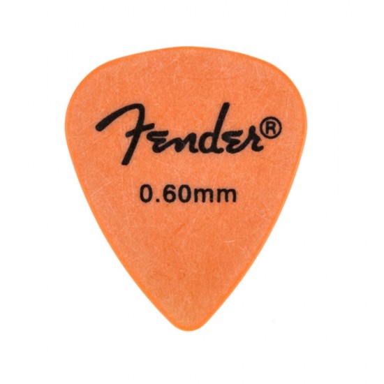 Fender 987351750 Orange, 351 Shape, .60mm (12) Fender 987351750 Orange, 351 Shape, .60mm (12)