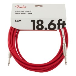 Fender 0990520010 Original Series Instrument Cable-Fiesta Red
