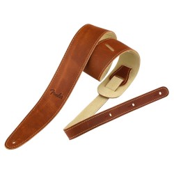 Fender Guitar Strap Ball Glove Leather Brown - 0990607050