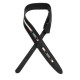 Fender 0990612002 Paramount Acoustic Guitar Leather Strap - Black Fender 0990612002 Paramount Acoustic Guitar Leather Strap - Black