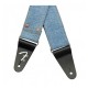 Fender x Wrangler 2" Riveted Denim Guitar Strap, Light Indigo - 0990638002 Fender x Wrangler 2" Riveted Denim Guitar Strap, Light Indigo - 0990638002