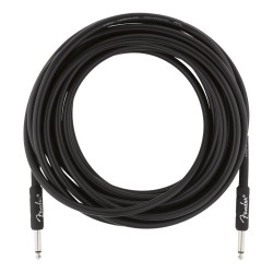  Fender 990820016 Professional Series Instrument Cable, Straight/Straight, 25', Black 