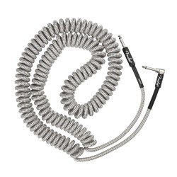  Fender 990823023 Professional Series Coil Cable, 30', White Tweed 